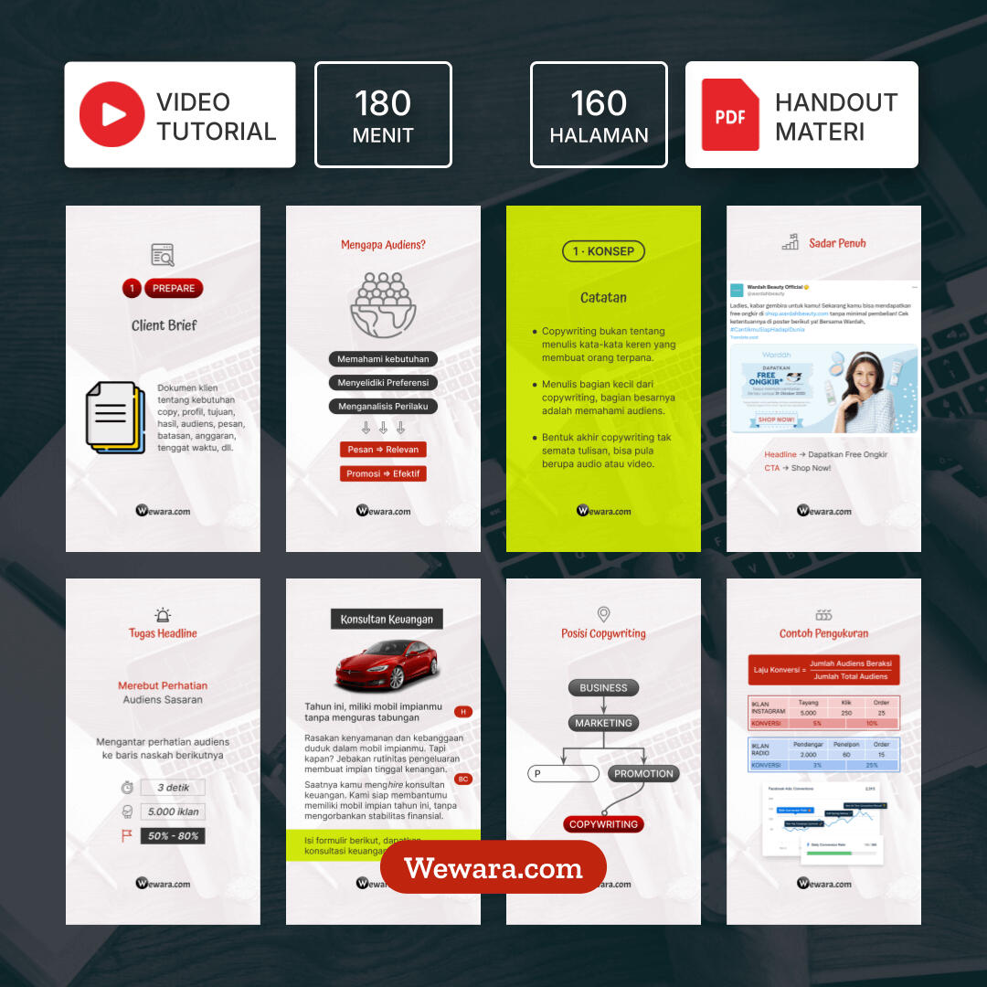 Wewara Copywriting Praktis